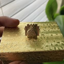 (Sold) 10k money bag ring