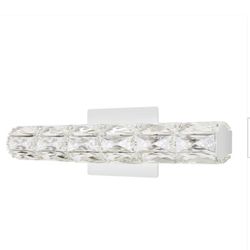 Bathroom Vanity Light Bar with Crystal Shade