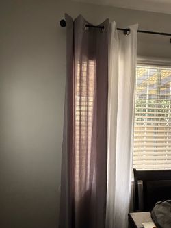 Sheer Grommet Window Curtain Panels