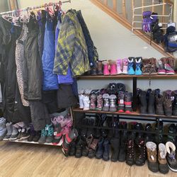 Snow /winter jackets , pants - bib -gloves boots  kids size  start $20 and up