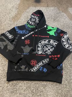 Chrome hearts black hoodie $80 size small