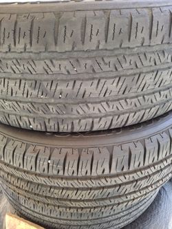 Set of five  NEXEN Used tires 255/60R20