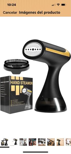 Portable Clothes Steamer for Fabric Wrinkle Removal — 1500W Handheld Steamer with 10.1 fl oz Tank — Convenient Garment Steamer for Home, Office, and T