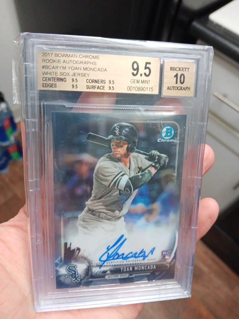 2017 Bowman Chrome Yoan Moncada