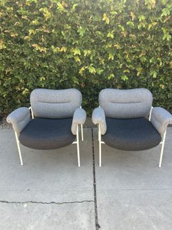 Fogia Bollo Lounge Chair by Andreas Engesvik - Gray White - 2 Available