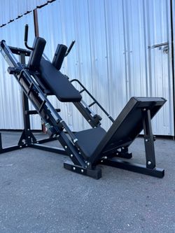 NEW LEG PRESS AND HACK SQUAT EXERCISE GYM MACHINE - FREE DELIVERY