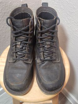 Keen Mens 6" Utility Alloy Toe Waterproof Work Boots-9D