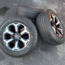 GMC YUKON AT4 ULTIMATE 2025 WHEELS AND TIRES