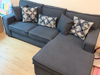 Bob's 94" Sleeper Sectional with Storage Chaise – $300 OBO