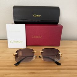 Sunglasses Cartier New With Box