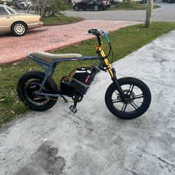 110+mph super73 Ebike