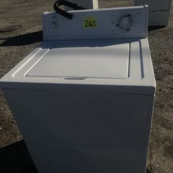 White Roper Toploader Washer