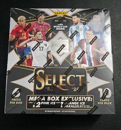 2026 Panini Select Road to World Cup Mega Box
