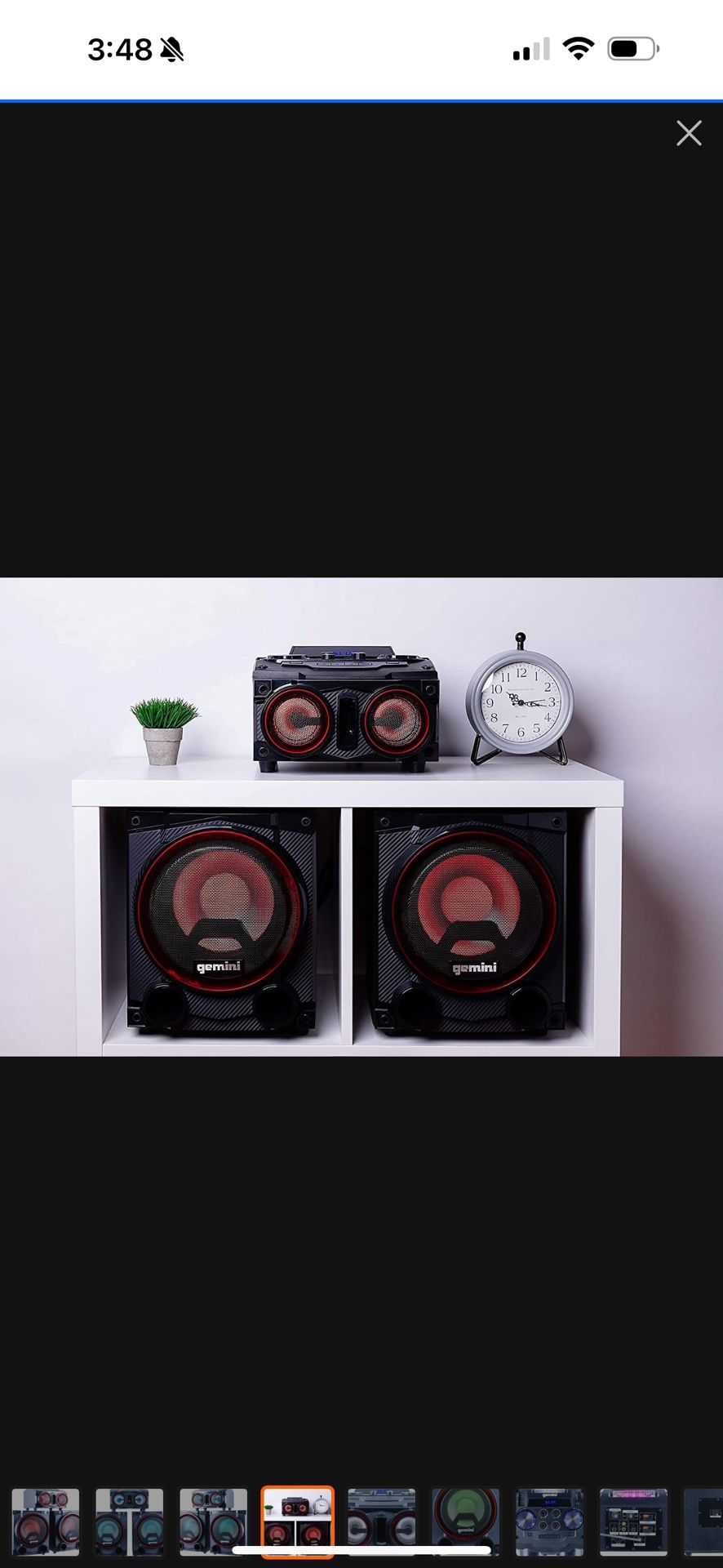 Dj system, stereo