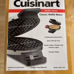 Cuisinart waffle maker brand new