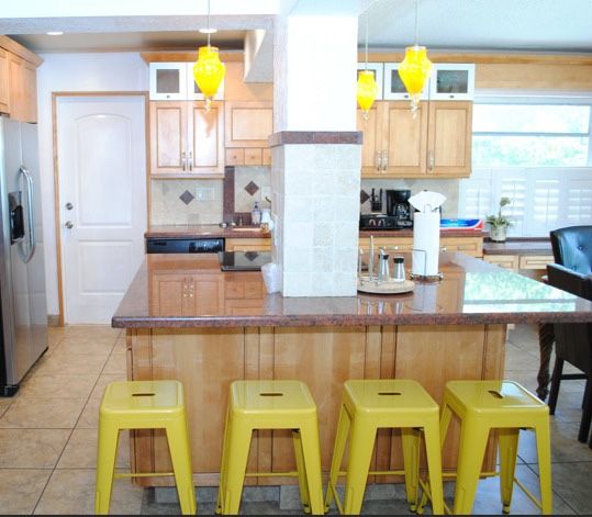 24 Inch Metal Bar Stools Set of 4