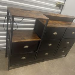 Fabrics.  Storage Drawers.  