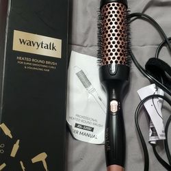 Wavytalk Heated Round Brush