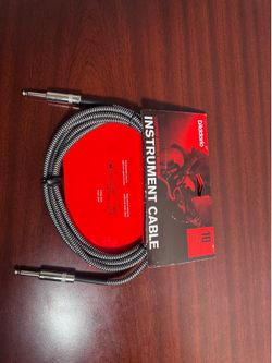 D'ADDARIO GUITAR CABLE 10FT GREY