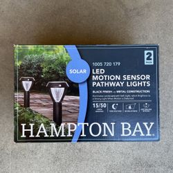 Hampton Bay LED Motion Sensor Pathway Lights