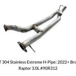 Bronco Raptor H-Pipe