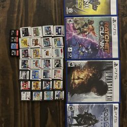 3Ds-Ds-PS5-Nintendo Switch Games
