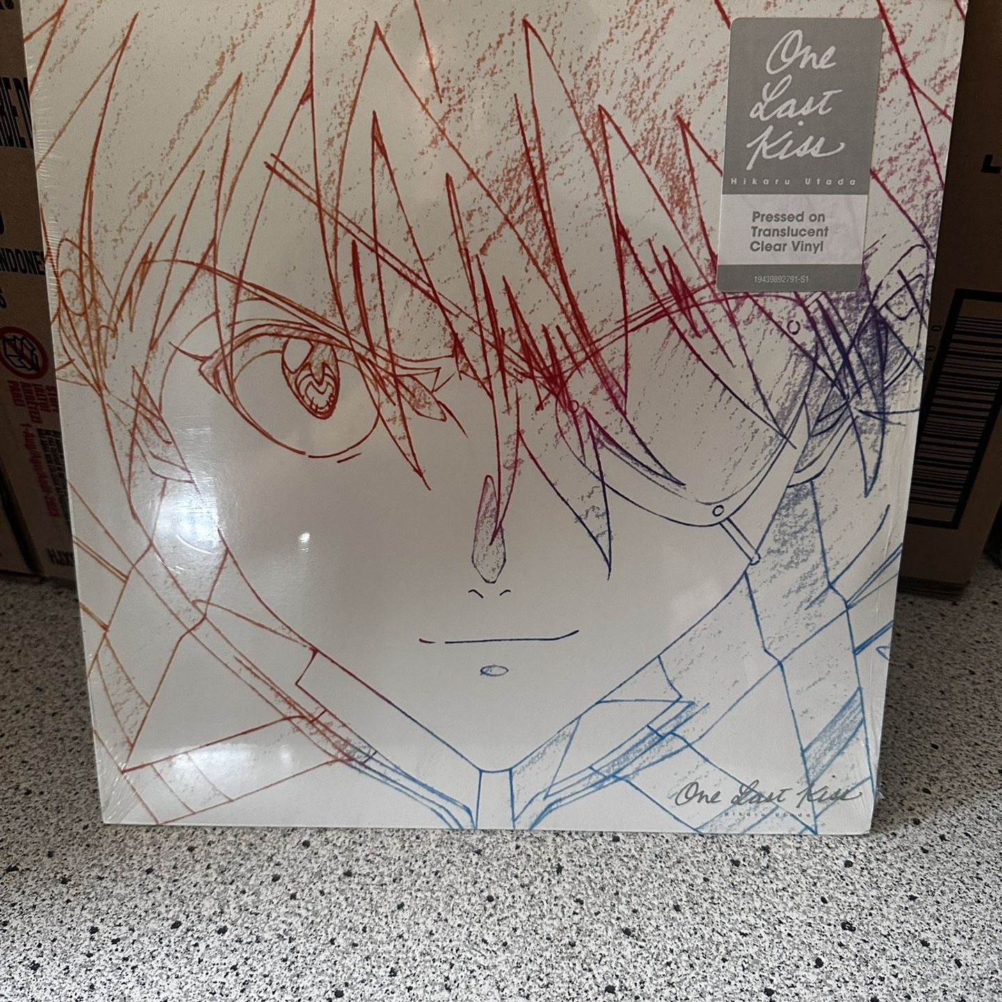LP】 Hikaru Utada / One Last Kiss(US盤 Clear 佳き Vinyl