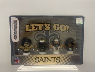 New Fisher Price Little People x NFL Collectors New Orlean Saints (Series 1)