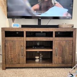 Oak Entertainment Center