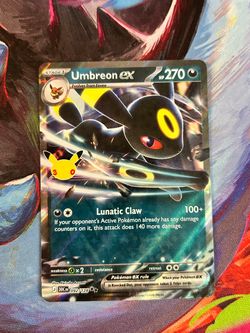 Umbreon Ex #92 Pokemon TCG 30th Celebration Anniversary