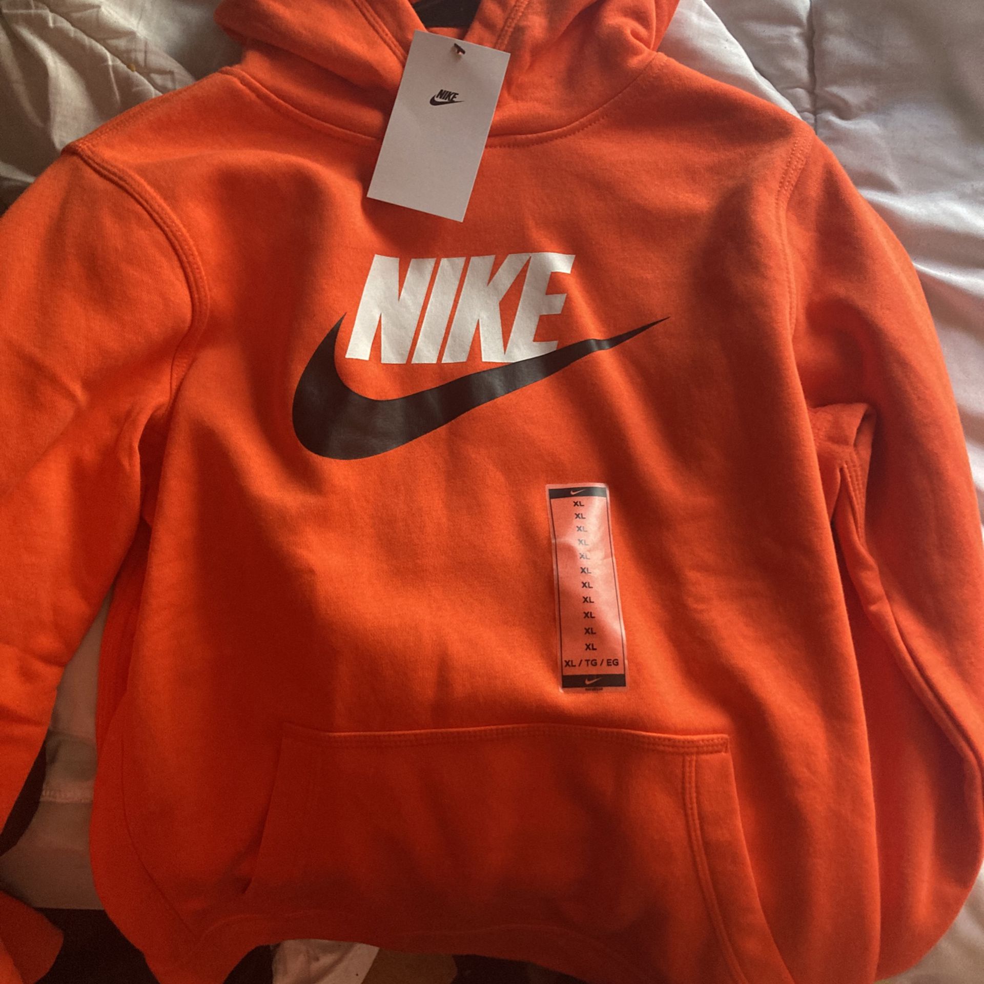 XL Peach Nike Hoodie 