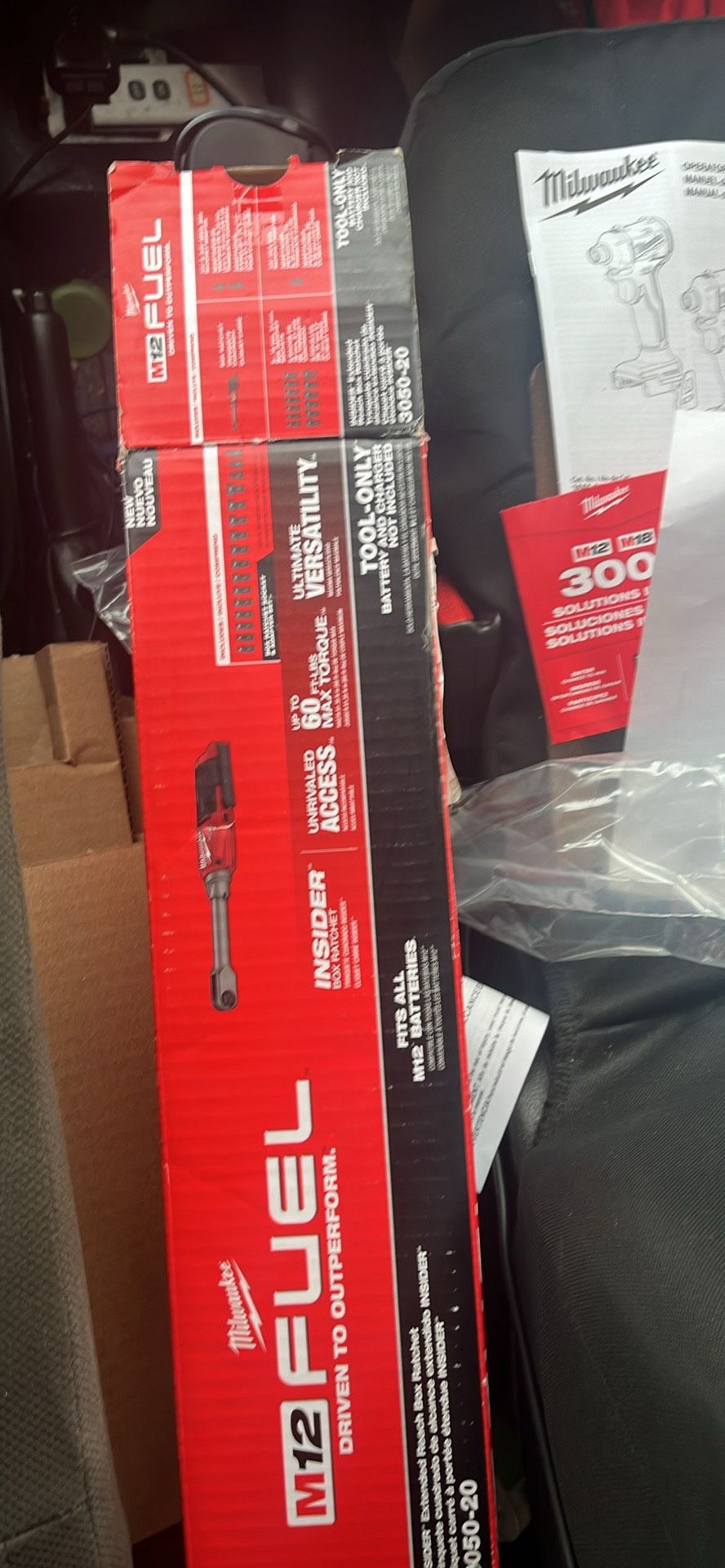 Milwaukee extended reach cordless ratchet