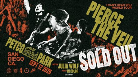 Pierce The Veil 9/12 - 2x V.I.P Early Entry (Trade for Reg GA)
