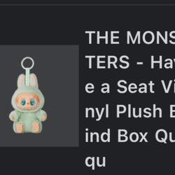 New - Ququ the Monster labubu 