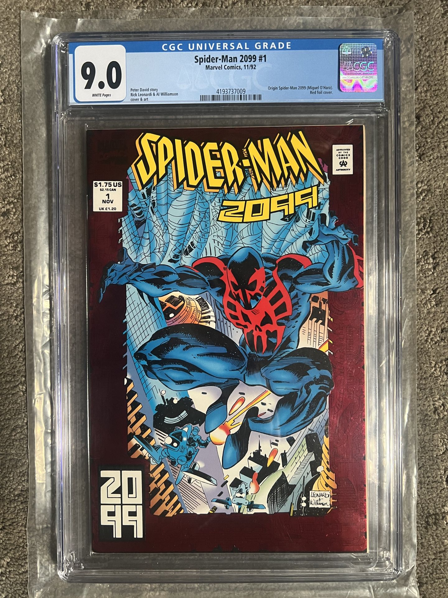 Spider-Man 2099 #1 (9.0)