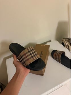 burberry slides