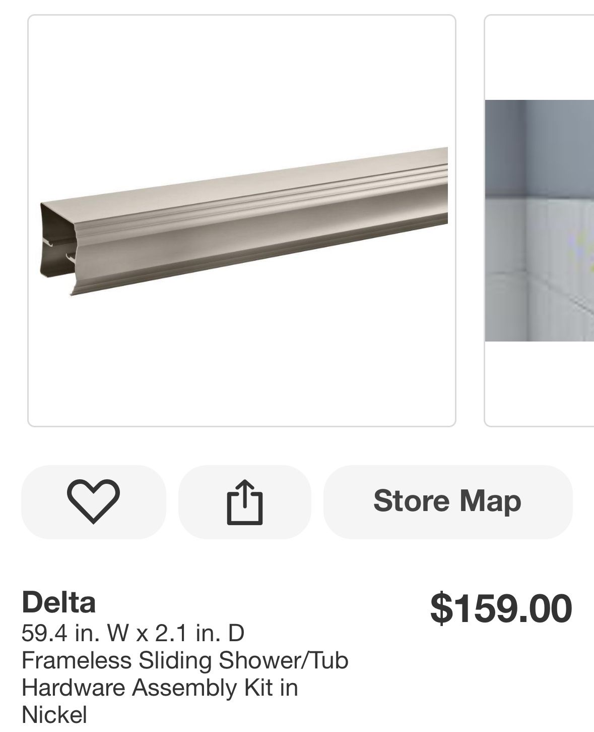 Sliding Door Bathroom Kit Delta