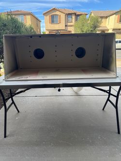 Home made Paint Booth