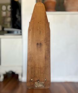 Vintage Sears Roebuck Wooden Folding Ironing Board