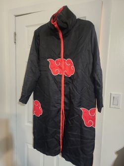 Akatsuki cloud cosplay cloak from Naruto Zise/ XS / S / M