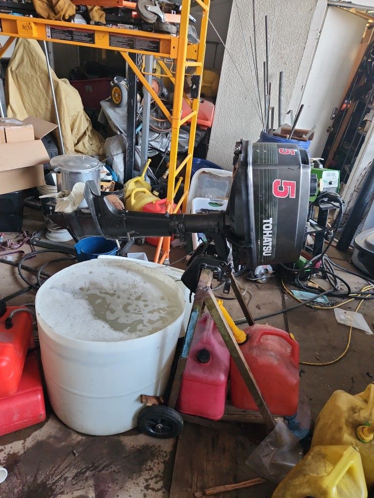 Tohatsu 5hp Outboard 1990 ? Two Stroke