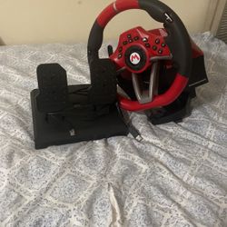 Nintendo switch/Pc steering wheel with paddles