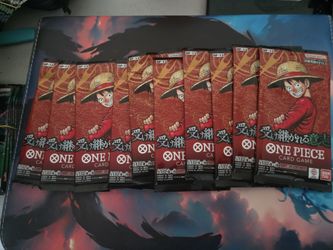 One piece tcg op14 carrying on his will japanesse booster pack(10)