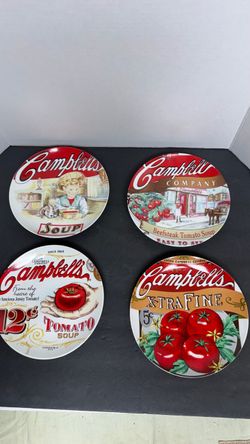 Campbell's Soup Collector Plates Set of 4