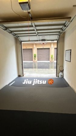 Fuji Mats jiu jitsu - Roll out mats  Tatami used 5X10