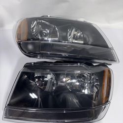 1999 To 2004 Jeep Grand Cherokee WJ Headlights Faros Para Jeep Grand Cherokee WJ