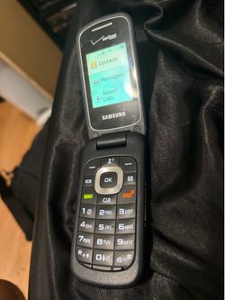 Samsung Gusto 3 Dark Gray Flip Phone Verizon 3G SM-B311V in a perfect condition