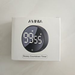 ​AVINIA Digital Rotary Kitchen Timer - Brand New