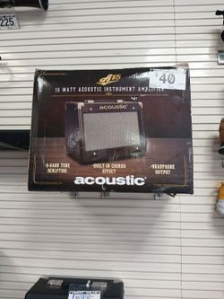 Acoustic   Amplifier  Head
