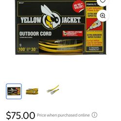 Yellow jacket Extension Cord